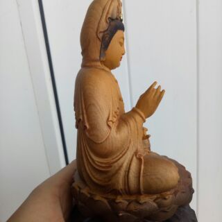Phật bà quan âm gỗ bach xanh