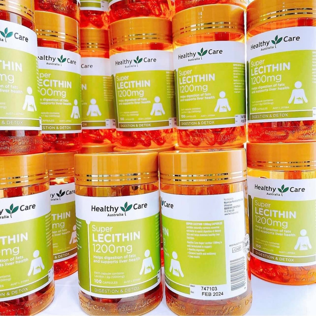 Mầm Đậu Nành Healthy Care Super Lecithin 1200mg