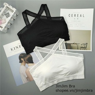 Bra gym phối lưới