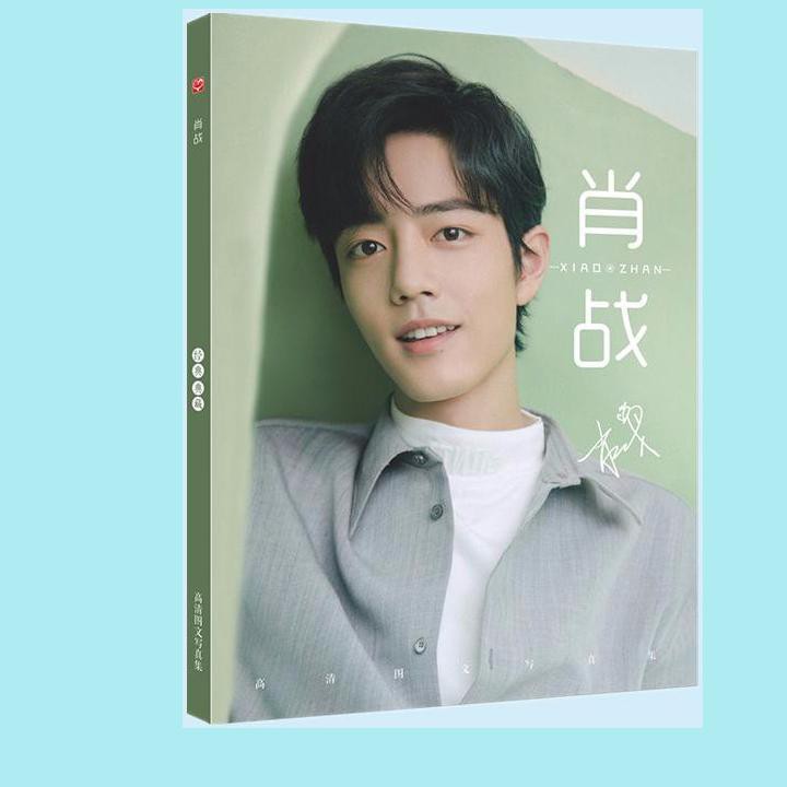 Photobook Tiêu Chiến A4 album ảnh tặng kèm poster tập ảnh quà tặng xinh xắn