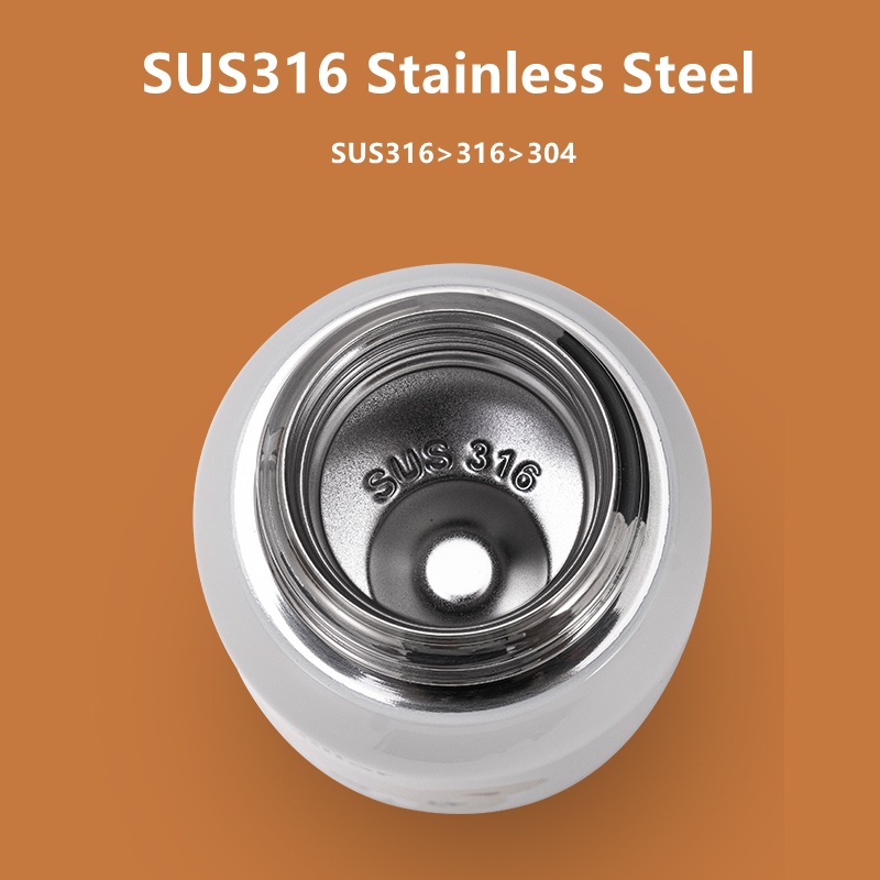 Bình Nước Giữ Nhiệt Diller Mlh9004 Bằng Thép Không Gỉ 300ml Chất Lượng Cao