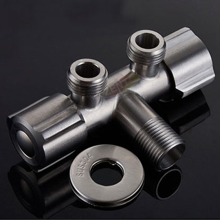 Van góc 2 đầu ra angle valve dual outlet zt9823