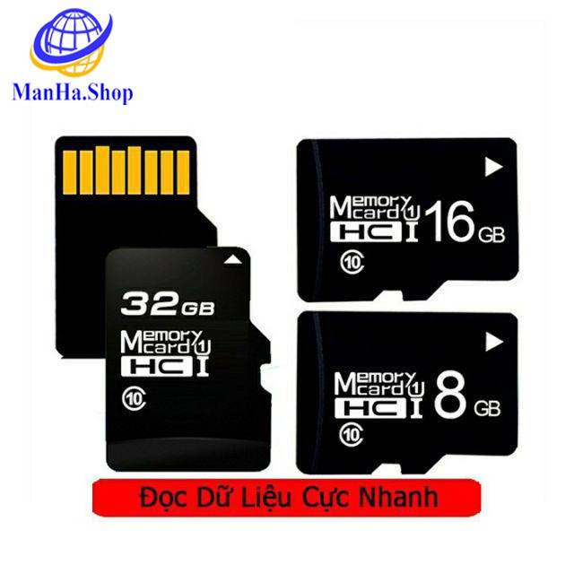 Thẻ nhớ lưu trữ C10 các loại 4GB,8GB,16GB,32GB,64GB tốc độ truyền tải dữ liệu nhanh bộ nhớ chính xác, MDT104