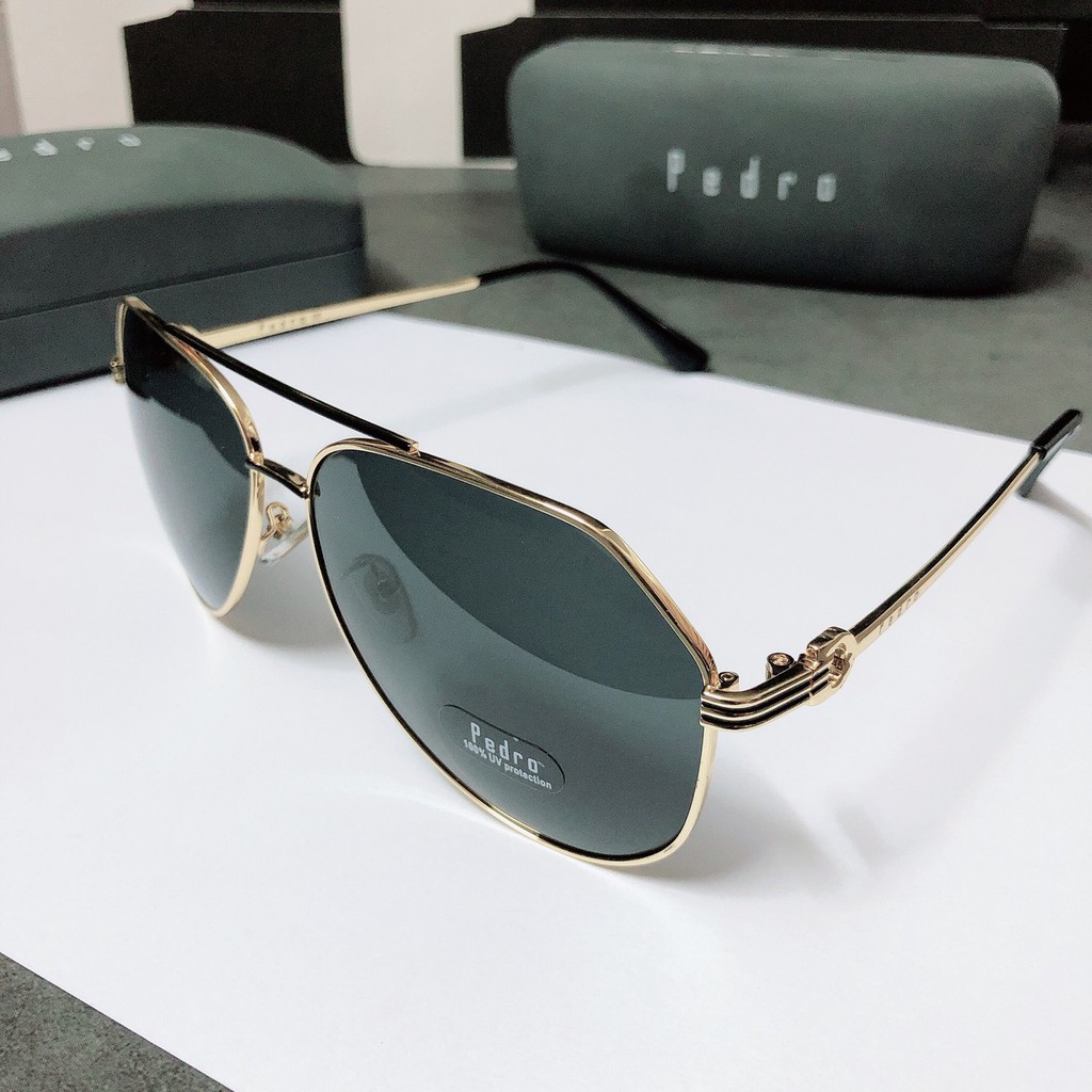 Kính Pedro tròng vạt góc gọng trên - K9