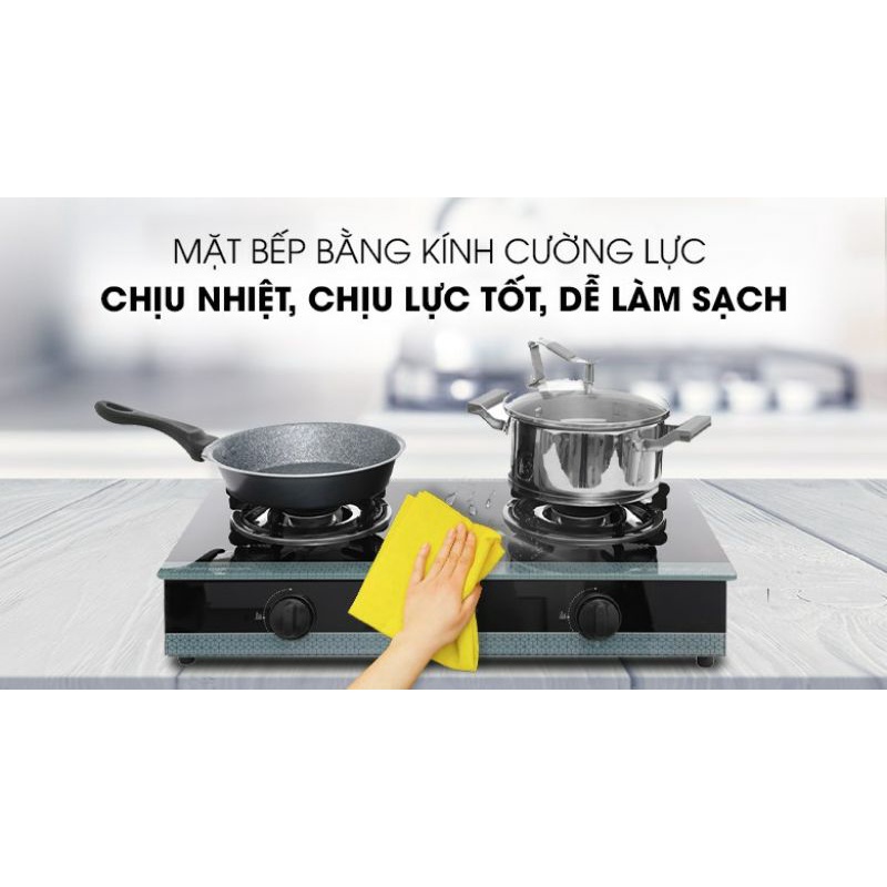 Bếp ga đôi Sunhouse SHB3326MT