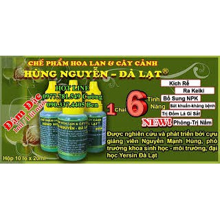 Chế Phẩm Hùng Nguyễn Kích Rễ, Kích Mầm Cho Lan - lọ 20ml