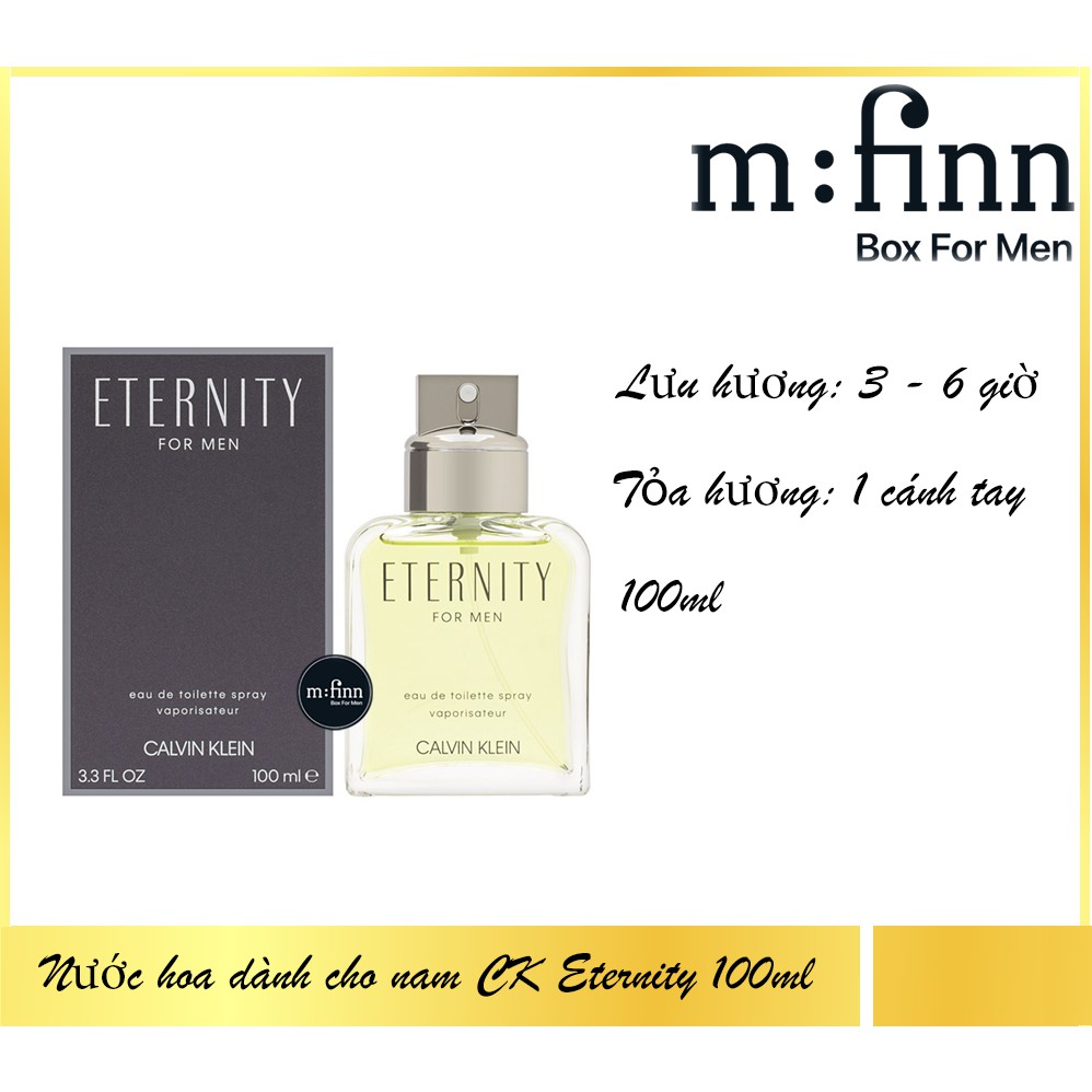 Nước hoa dành cho nam CK Eternity 100ml
