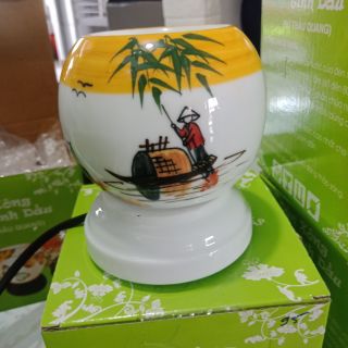 Đèn sông tinh dầu nhỏ 12m+l tặng chai tinh dầu ngẩu nhiên