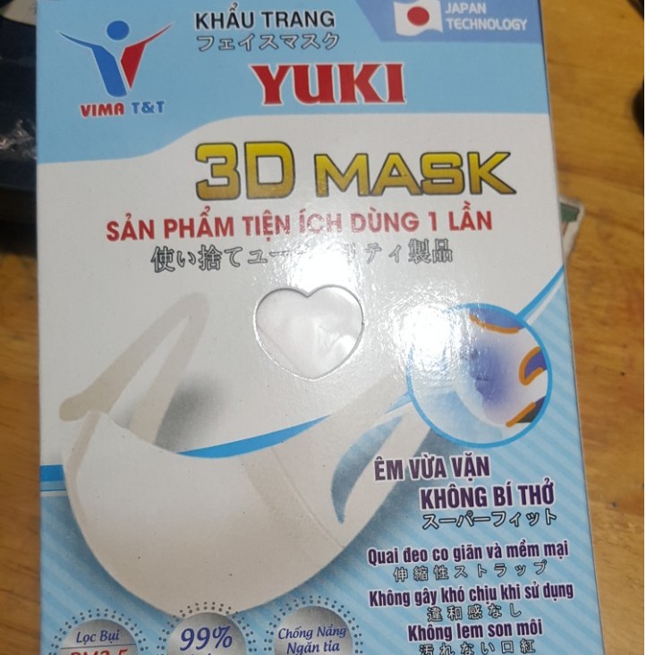 KHẨU TRANG 3d 10 cái