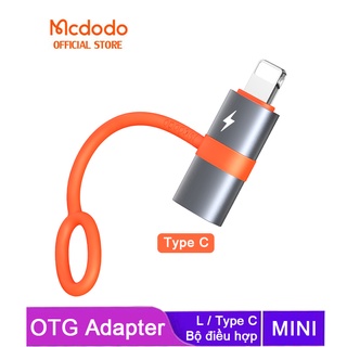  Đầu điều hợp MCDODO OTG loại C qua L hỗ trợ sạc nhanh 20W PD OTG-051 cao cấp 
