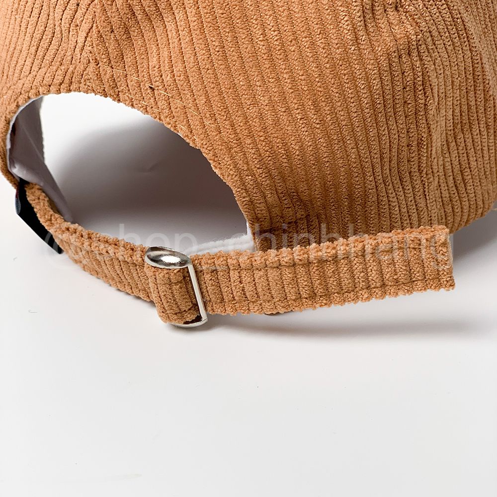 Mũ lưỡi trai thời trang nam nữ phong cách nón kết nhung tăm thêu chữ C AH1572