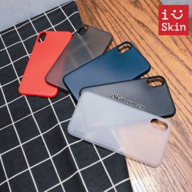 ỐP LƯNG MEMUMI LỤA SIÊU MỎNG IPHONE X/XS siêu mỏng 0.3mm