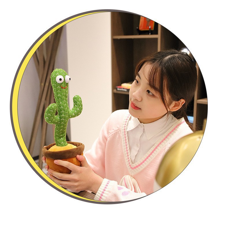 Cây Xương Rồng Khiêu Vũ Nhảy Múa Phát Ra Âm Thanh Vui Nhộn - Xương rồng thu âm nhại tiếng