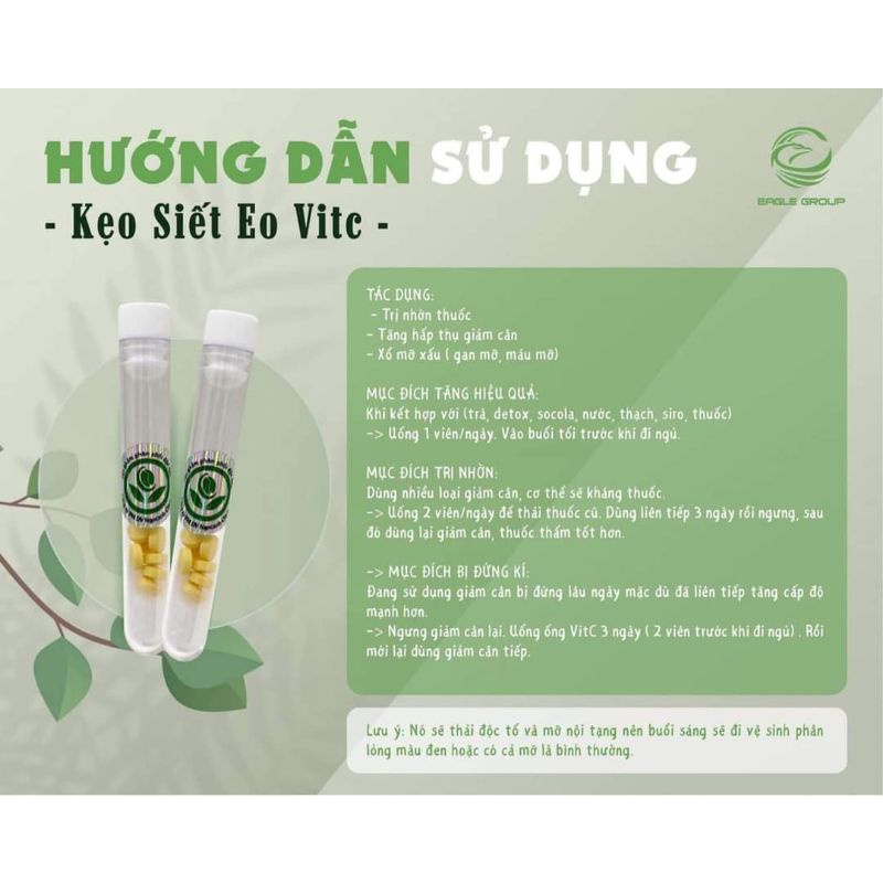 KẸO VIC C_ hủy mỡ