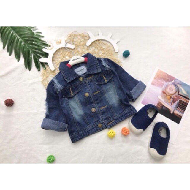 Áo khoác bò cho bé