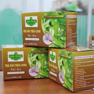 Trà dây thìa canh Hoàng Thảo Mộc – Hỗ trợ hạ đường huyết, ngăn ngừa biến chứng tiểu đường (60 túi lọc)