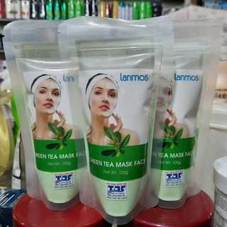 Mặt Nạ Dẻo Trà Xanh Lanmos 100g