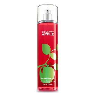 Xịt Thơm Toàn Thân Body Mist - COUNTRY APPLE 236ml - Bbw | Thế Giới Skin Care