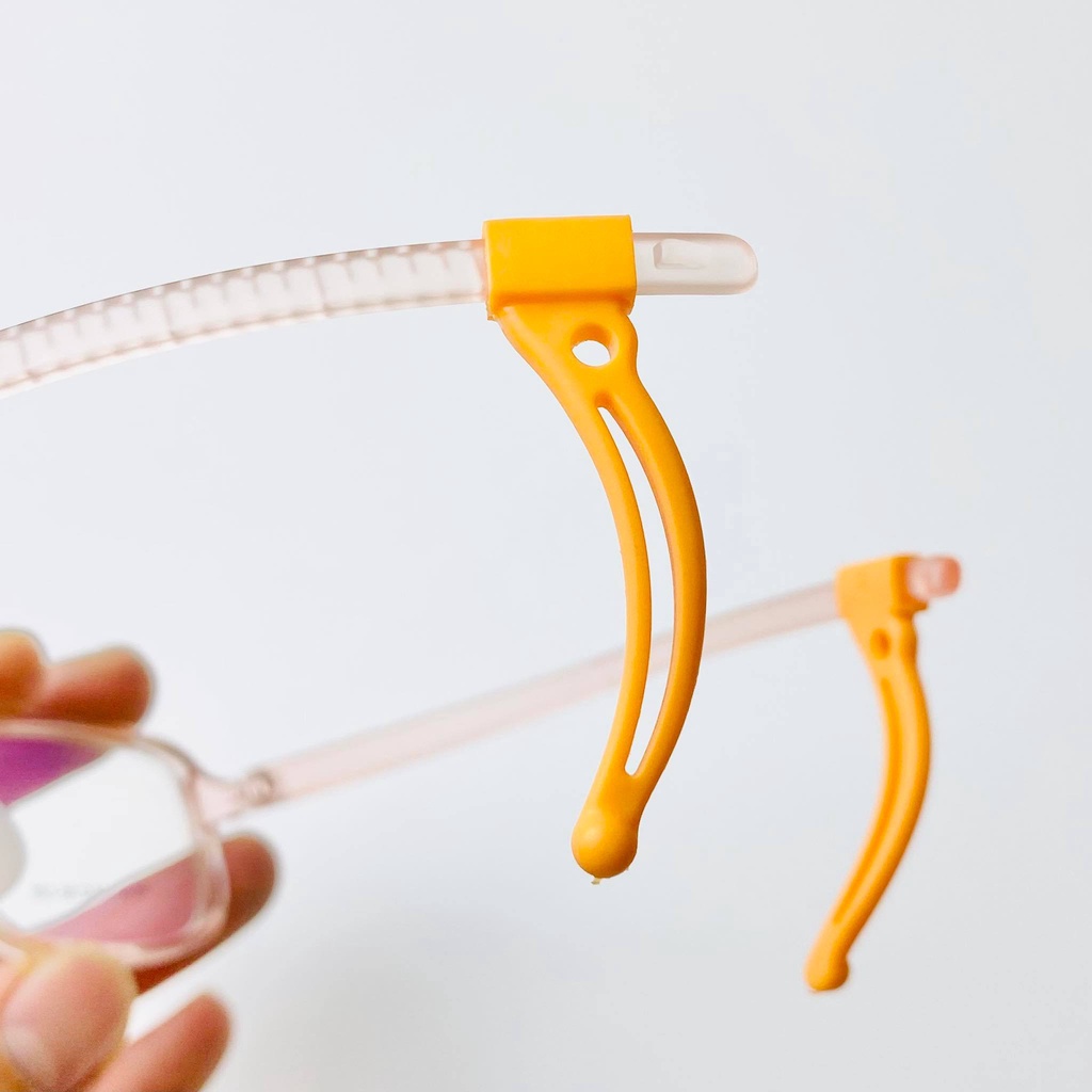 Gọng kính cận trẻ em Hàn quốc siêu dẻo 3 màu, có cài tai chống rơi