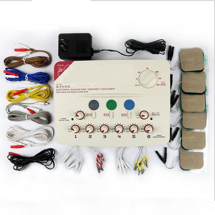 MÁY ĐIỆN CHÂM CHÂM CỨU HOA ĐÀ HWATO SDZ II ĐỎ NEW - MÁY ĐIỆN CHÂM