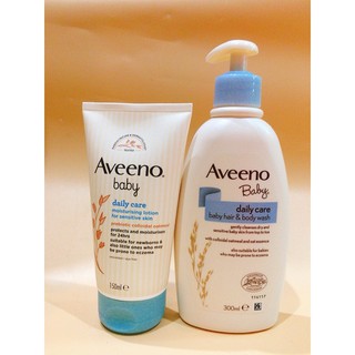Sữa tắm gội 2in1 Aveeno Baby