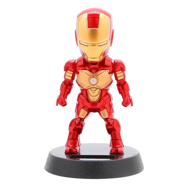 Mô Hình Trang Trí Bàn, Kệ, Xe Hơi Lúc Lắc Đầu Iron Man