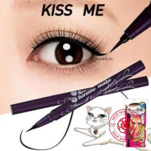 Bút kẻ mắt nước siêu nét chống nước nhật bản KISS ME HEROINE MAKE