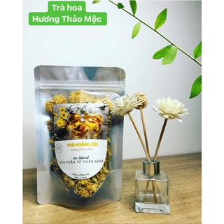 Trà Hoàng Cúc (Hoa Cúc khô sấy lạnh, Giải Độc, Thanh Nhiệt, Ngủ Ngon) - Hương Thảo Mộc