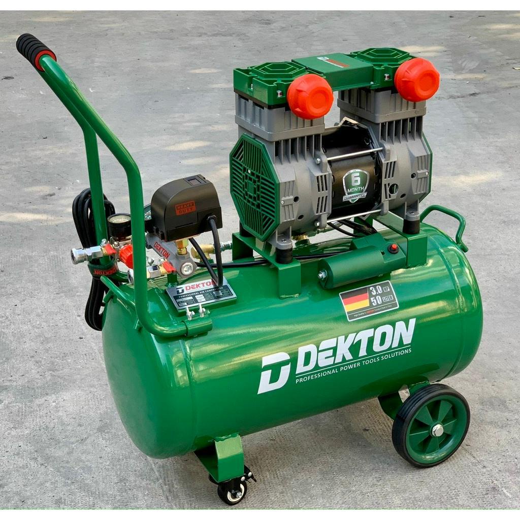 Nén Khí Không Dầu Dekton DK-AC8950PLUS / 3HP-1250W / Bình 50L - Lưu Lượng 300L/Phút / Chạy Siêu Êm