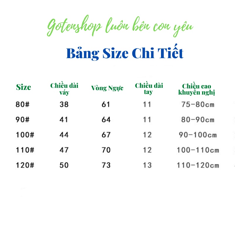 Váy bé gái, đầm bé gái chất vải cotton mặc hè, mẫu mới hè thoáng mát size từ 6 đến 22kg