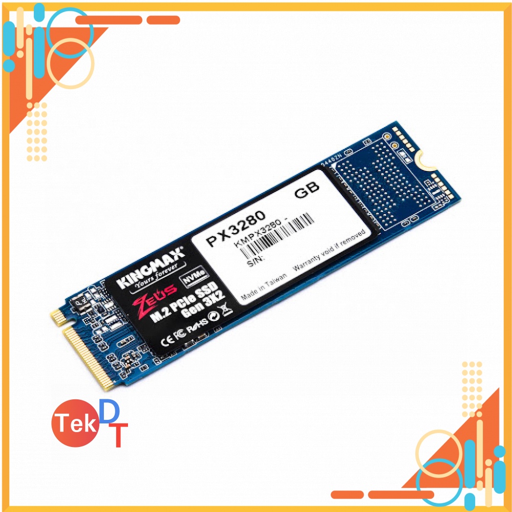 Ổ cứng SSD M.2 PCIe 128GB/256GB KINGMAX ZEUS PX3280 NVMe chính hãng, bảo hành 36 tháng