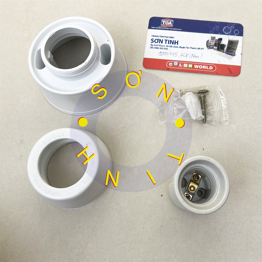Đuôi thẳng lắp trần lõi sứ SOPOKA ĐT6
