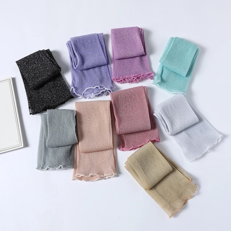 Găng Tay Dài Phối Ren Thoáng Khí Chống Nắng Cho Nữ