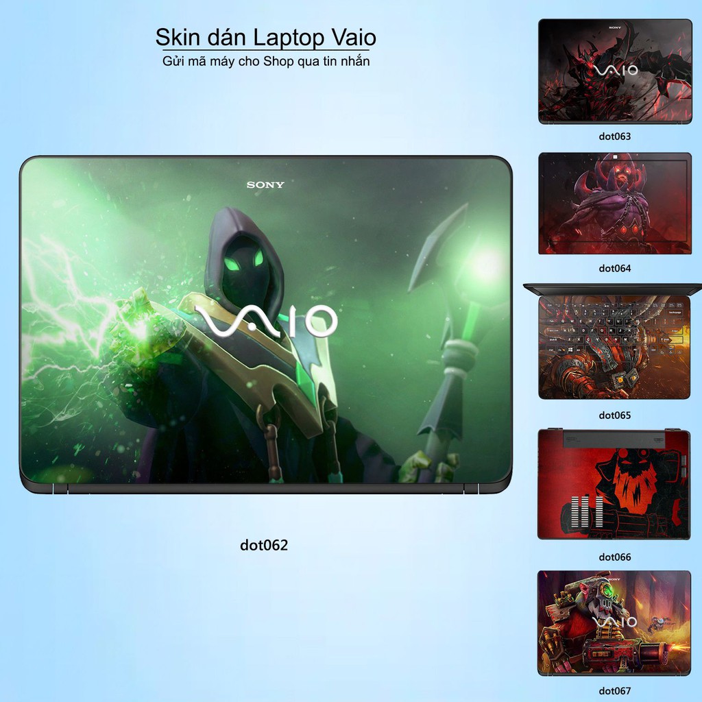 Skin dán Laptop Sony Vaio in hình Dota 2 _nhiều mẫu 11 (inbox mã máy cho Shop)