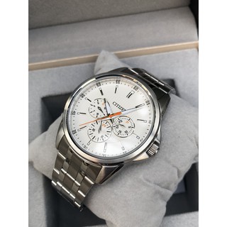 Đồng hồ nam citizen ag8340-58a - máy quartz pin - kính cứng
