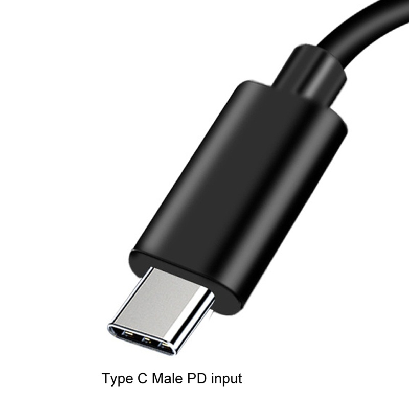 Cáp Chuyển Đổi USB C / Type-C PD Sang 12V 3.5x1.35mm Cho Bộ Định Tuyến Wifi Laptop