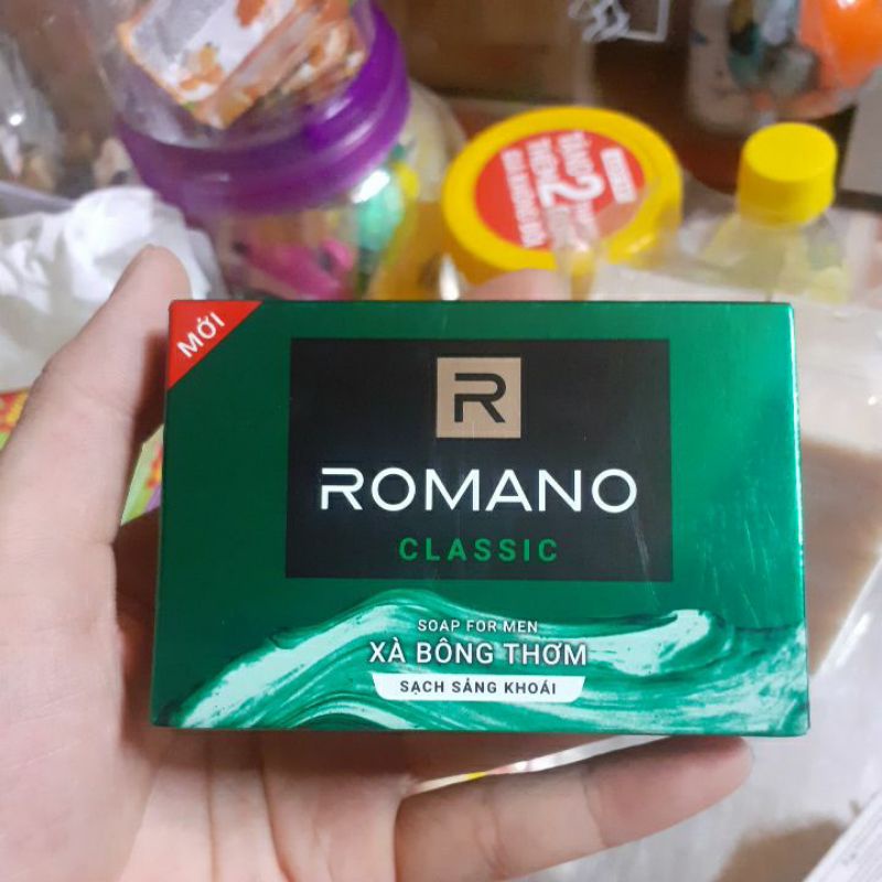 Xà bông thơm sạch sảng khoái cho nam Romano
