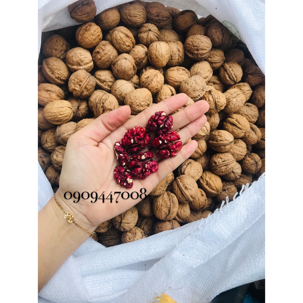 Hạt Óc Chó Đỏ Còn Vỏ Mỹ 500g ( Kèm Đồ Khui )