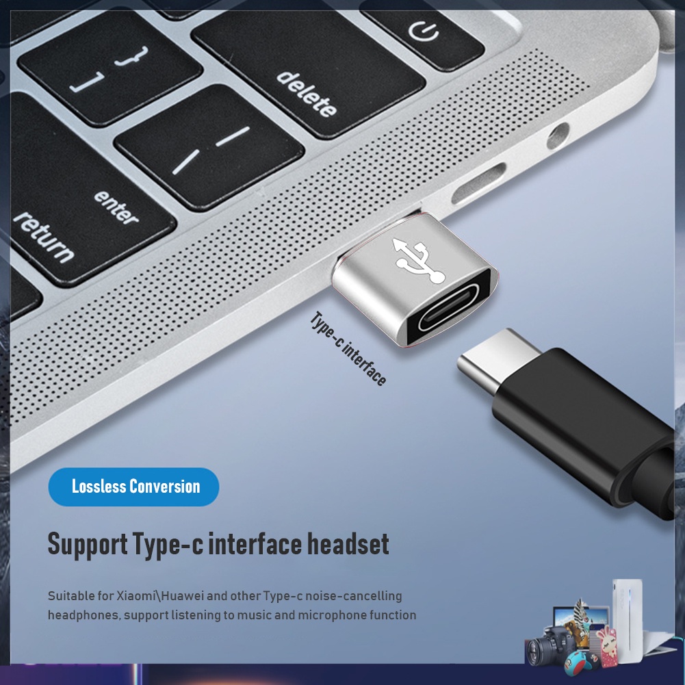 Set 2 đầu chuyển đổi USB 3.1 Type C sang USB 3.0
