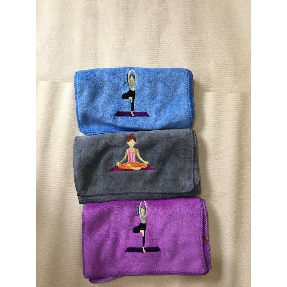 Khăn lau mồ hôi tập Yoga,Khăn cotton thể thao lau thấm mồ