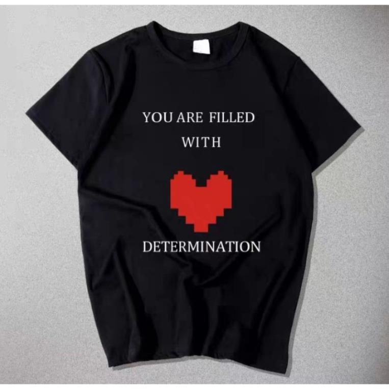 Áo Phông Tay Lửng Đen Gangster Sans Undertale