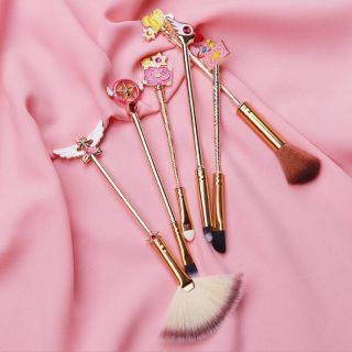 Set 6 cọ trang điểm Pink Sakura