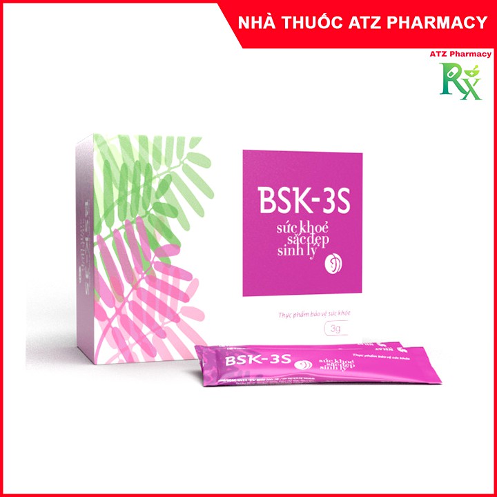 BSK-3S Viên uông Hỗ trợ sức khỏe,  sắc đẹp,  sinh lý -Atzpharmacy