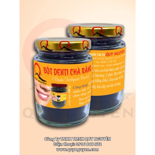 Denti chà răng Quy Nguyên (100gr)