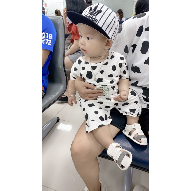 Bộ Cộc Tay Minky Mom Cho Bé Trai Bé Gái - Chất Thun Lạnh Cho Bé - Co Giãn Tốt Mềm Mịn Thấm Hút Mồ Hôi BC1