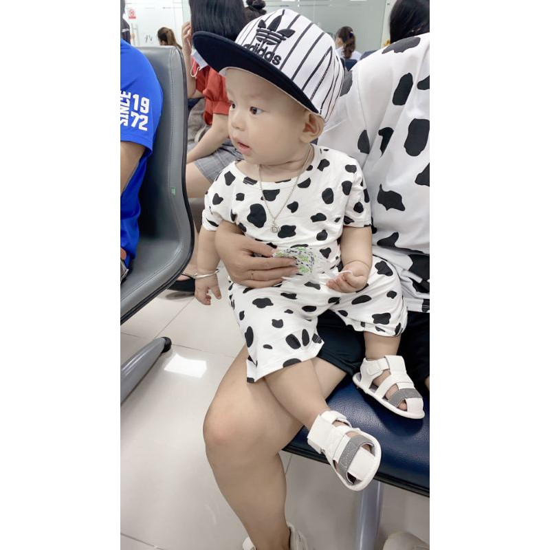 Bộ Cộc Tay Minky Mom Cho Bé Trai Bé Gái - Chất Thun Lạnh Cho Bé - Co Giãn Tốt Mềm Mịn Thấm Hút Mồ Hôi (BA10)