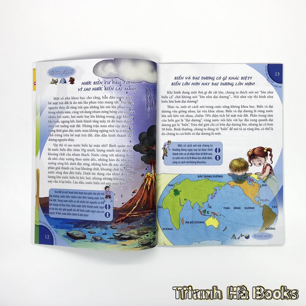 Sách - 10 Vạn Câu Hỏi Vì Sao - Đại Dương, Sông Ngòi Và Núi Cao | BigBuy360 - bigbuy360.vn
