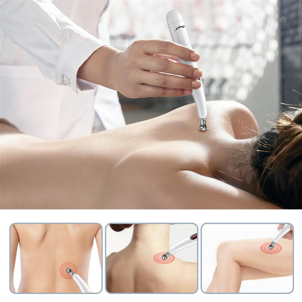 Bút châm cứu CKEYIN giảm đau tích hợp mát xa điện tử 4 trong 1 tiện lợi