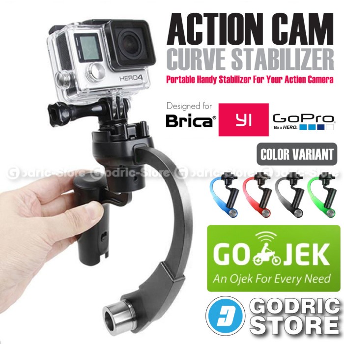 Bộ ổn định Camera hành động bằng nhựa màu đỏ cho gopro, brica b-pro & xiaomi yi | BigBuy360 - bigbuy360.vn