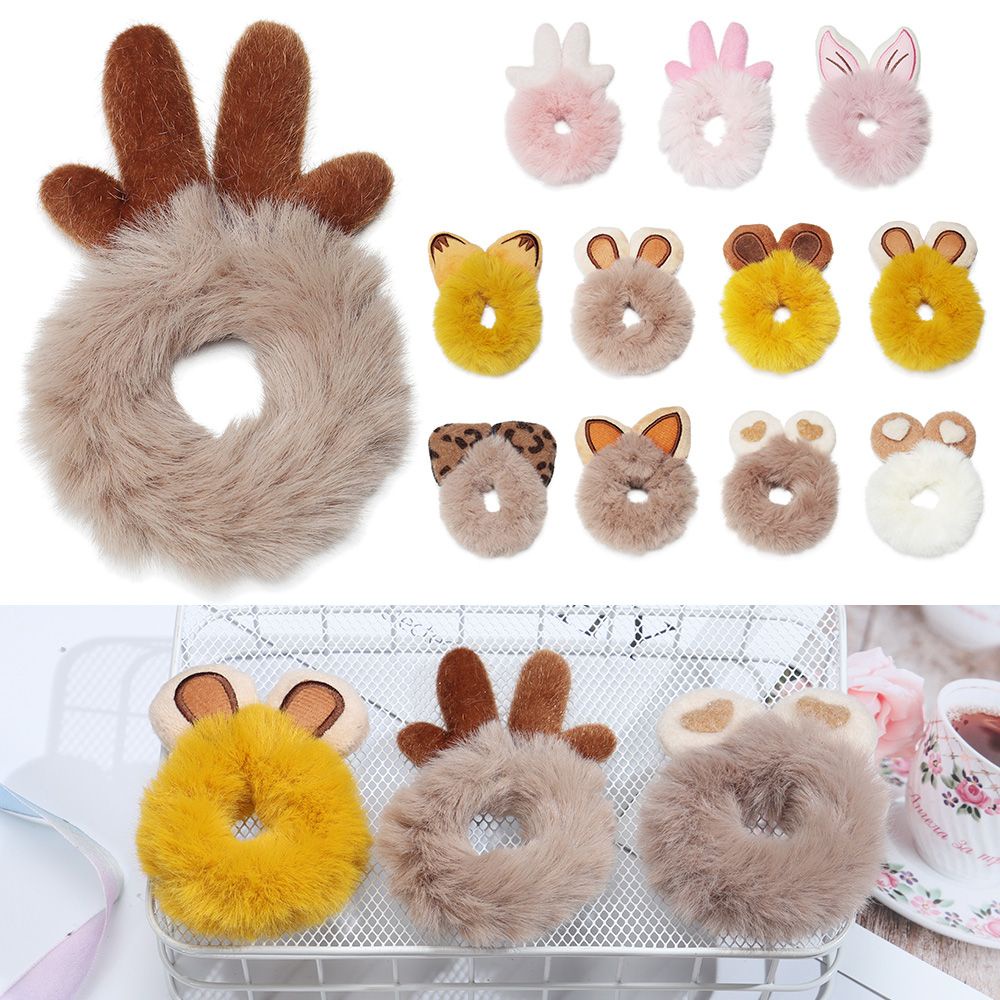 Băng đô cài tóc co giãn hình tai mèo dễ thương cho nữ